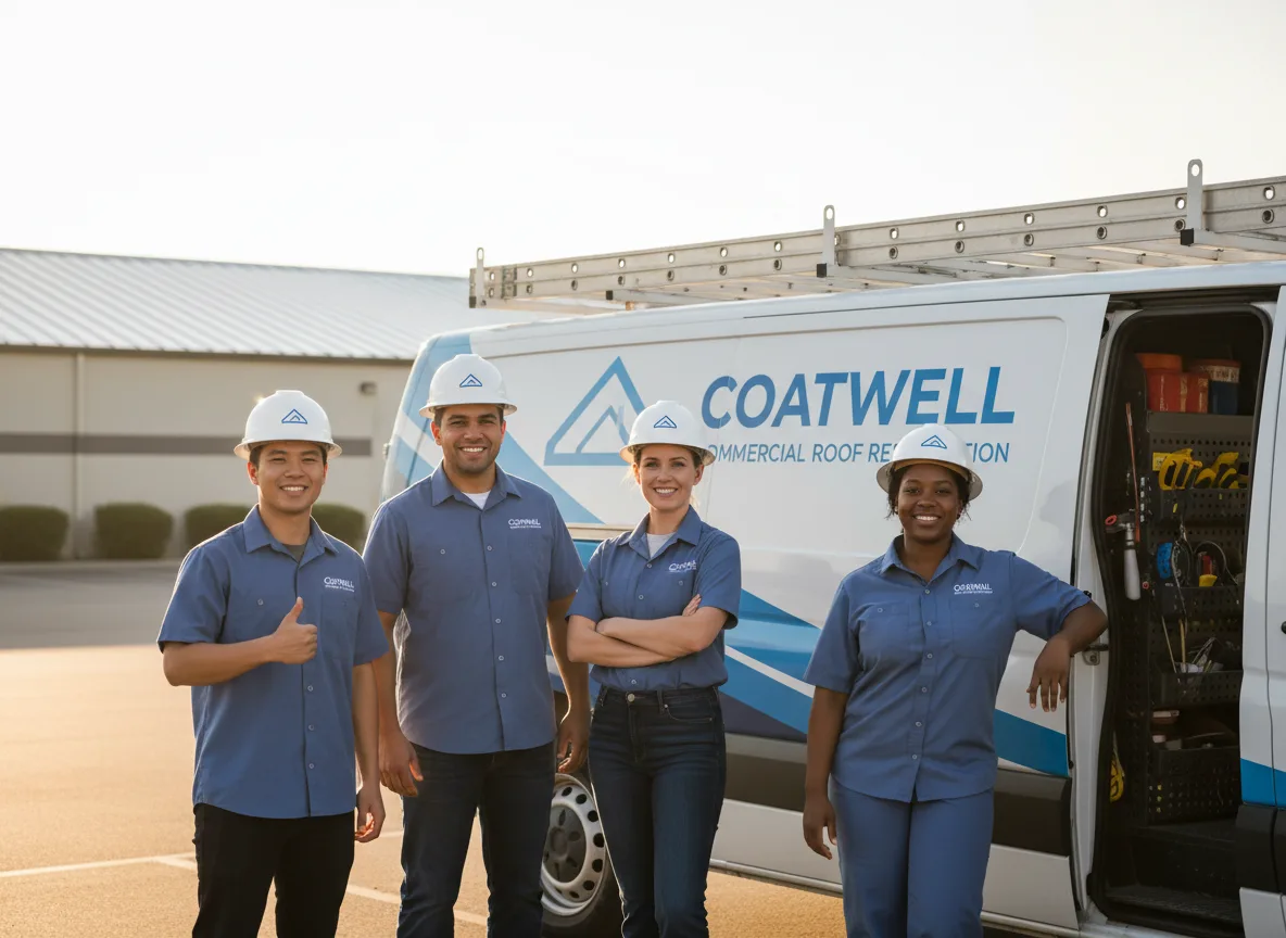 Commercial roof coating company in Rushville, IL